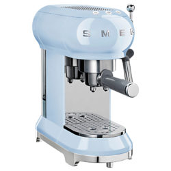 Smeg ECF01 Coffee Machine Pastel Blue